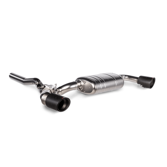 Akrapovic slip-on uitlaat BMW F40 M135i