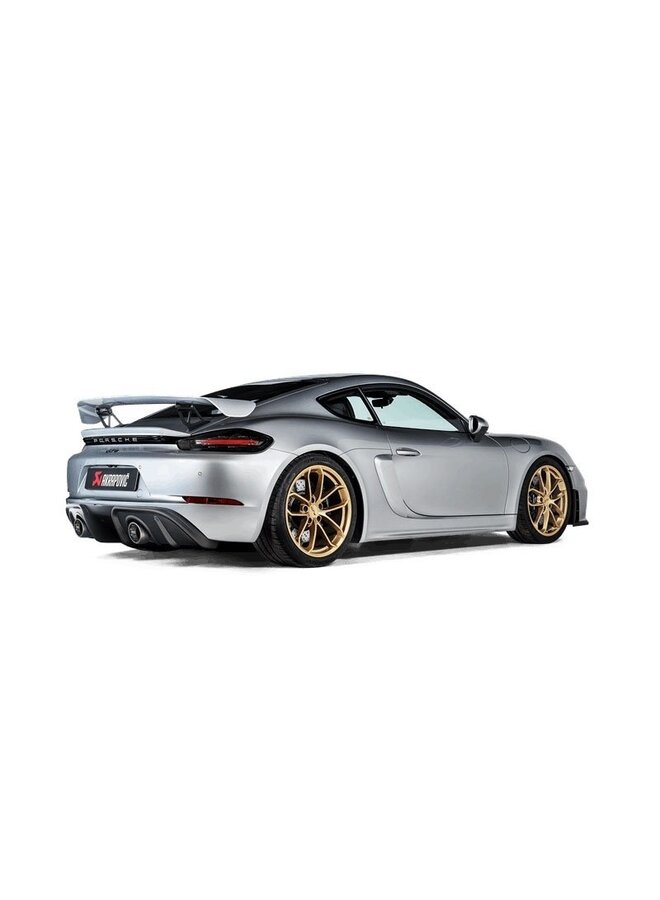 Akrapovic Carbon Diffusor Porsche GT4 718 Cayman