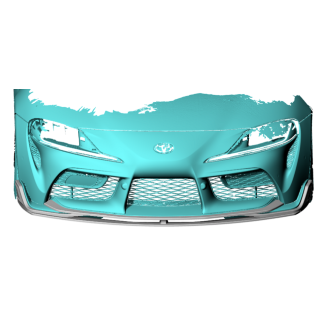 Lèvre avant carbone Toyota Supra A90