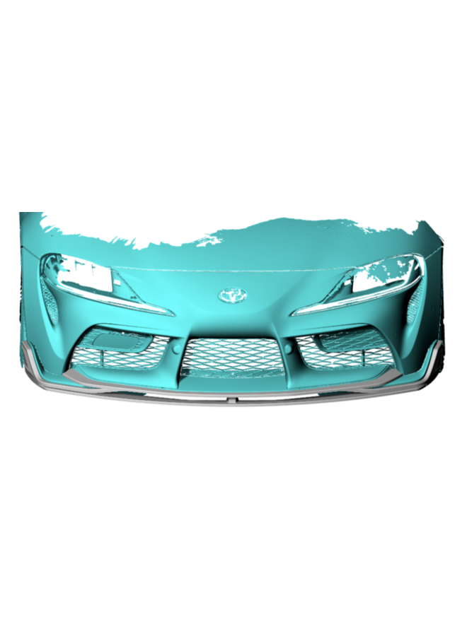 Carbon front lip splitter Toyota Supra A90