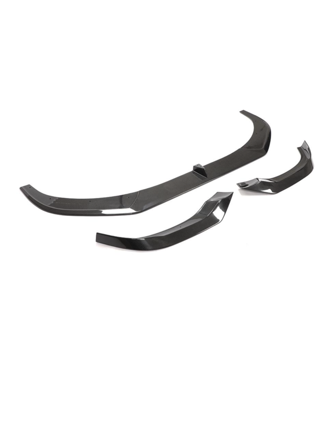 Divisor de labio delantero de carbono BMW Serie 8 G14 G15 G16 Coupé gran coupé descapotable