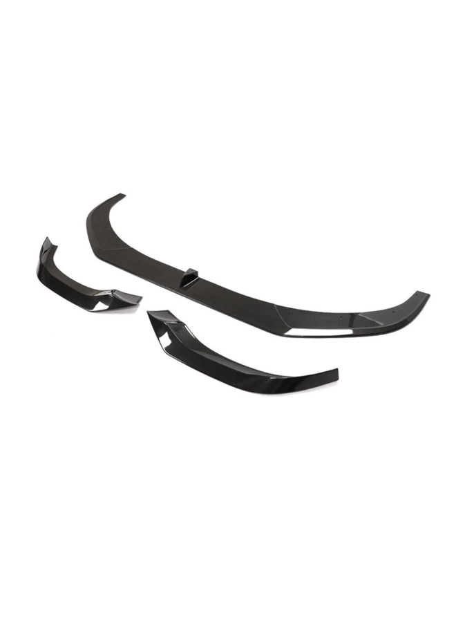 Divisor de labio delantero de carbono BMW Serie 8 G14 G15 G16 Coupé gran coupé descapotable