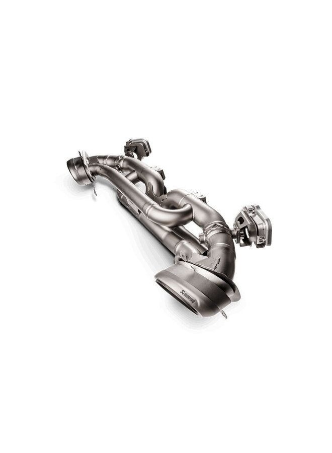 Akrapovic uitlaat demper Porsche 911 992