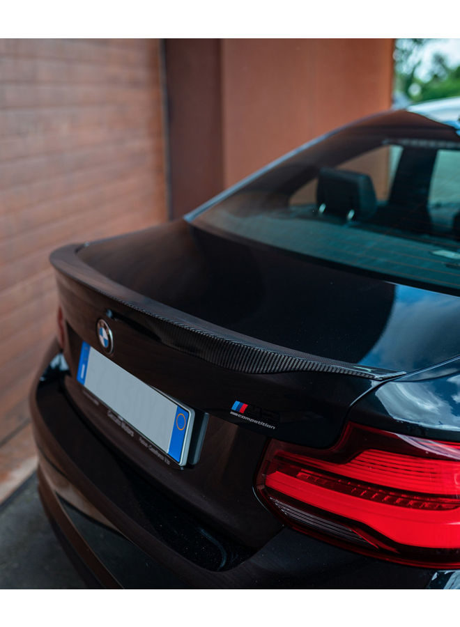 carbon kofferbak spoiler lip BMW F87 M2 M2C