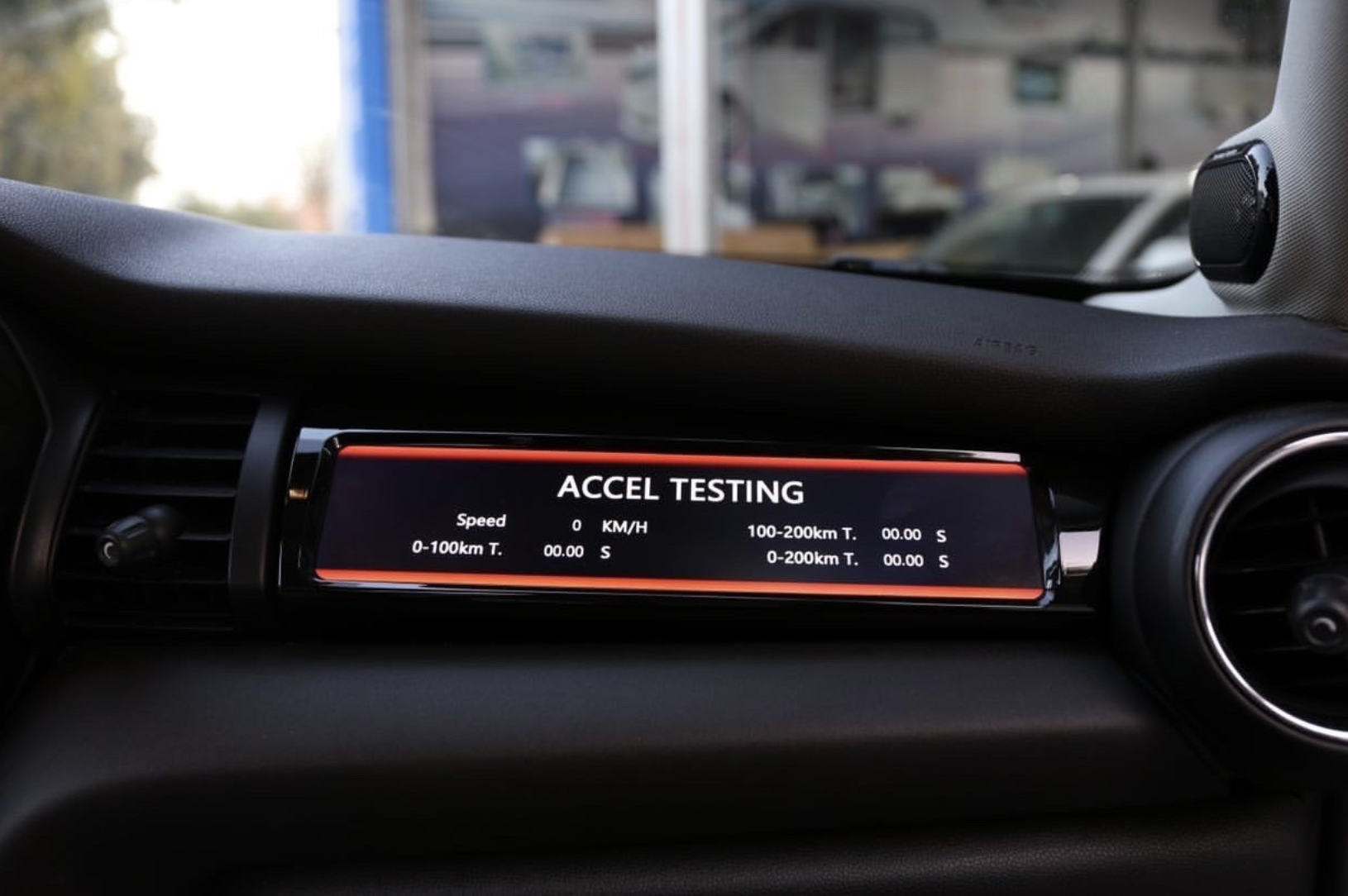 Passenger sports display Mini Cooper F55 F56 F57 JHParts