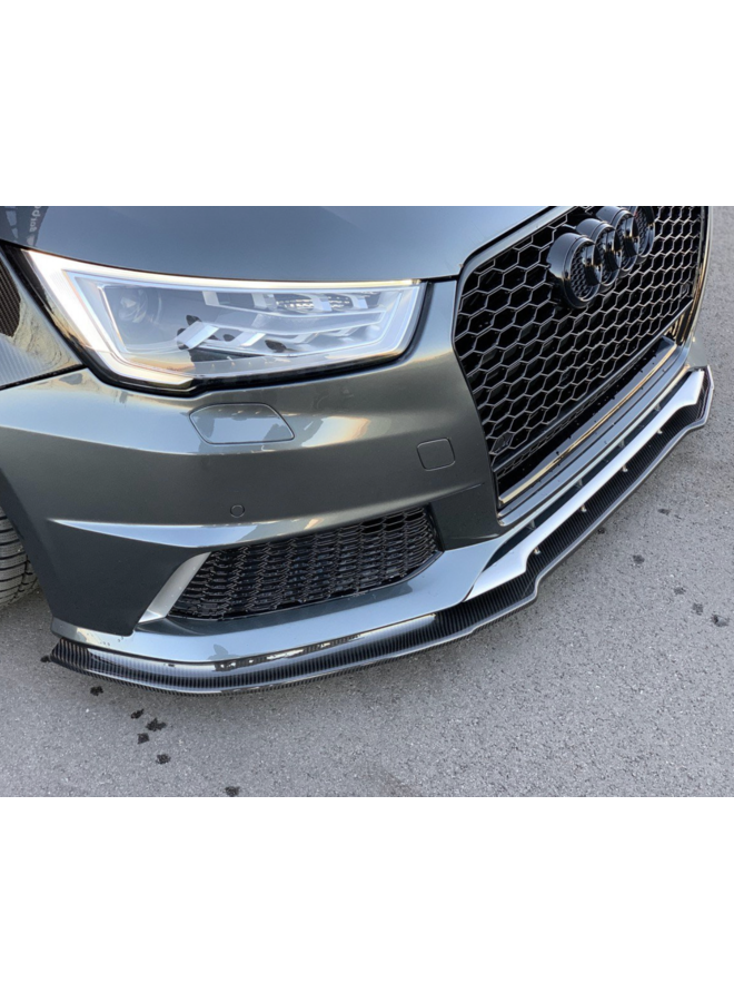 Audi A1 S1 8x carbon front lip splitter