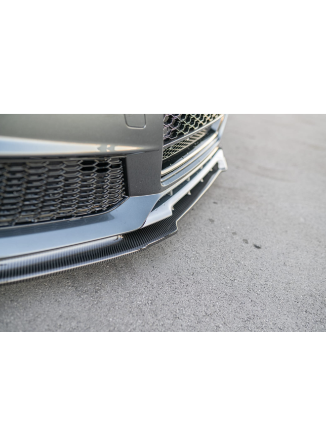 Audi A1 S1 8x séparateur de lèvre avant en carbone