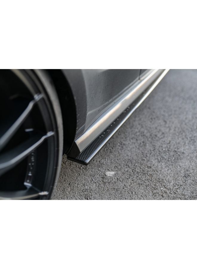 Carbon side skirts Audi  A1 S1 8x