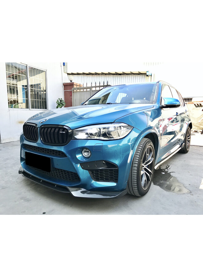 Carbon GT voorlip splitter BMW F85 F86 X5 M X6 M