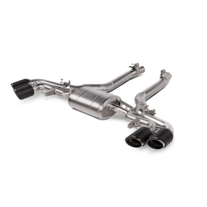 Akrapovic uitlaat BMW X5M F95 X6M F96 - OPF