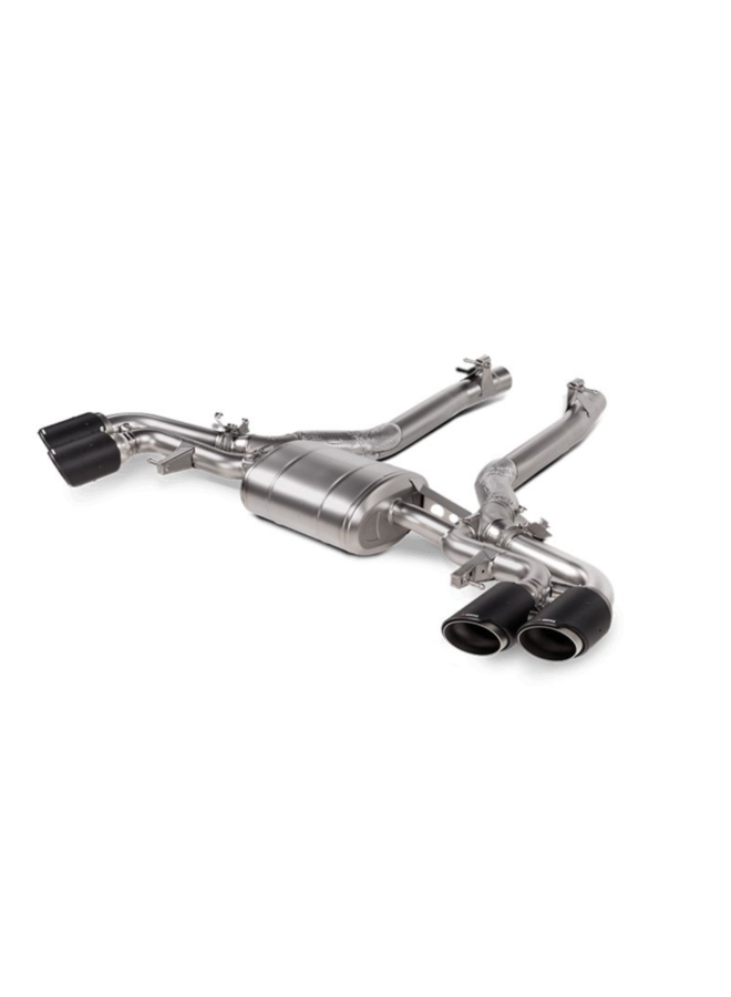 Akrapovic exhaust BMW X5M F95 X6M F96 - OPF