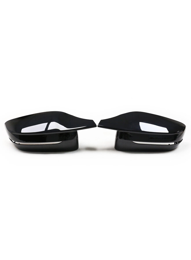 Rétroviseurs style M noir brillant pour BMW Série 4 G22 G23 G26