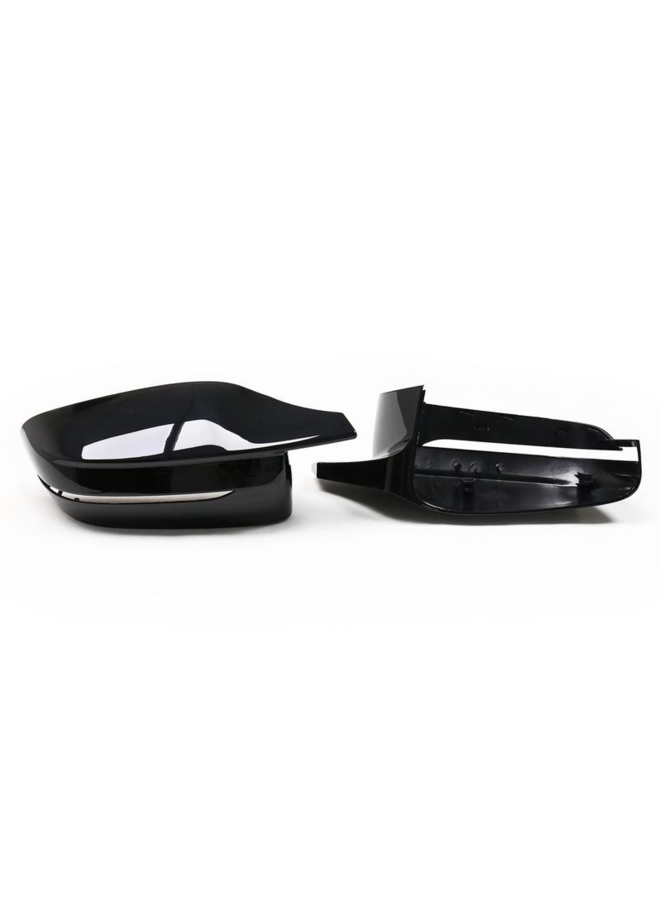Espelhos retrovisores estilo M em preto brilhante para BMW Série 4 G22 G23 G26