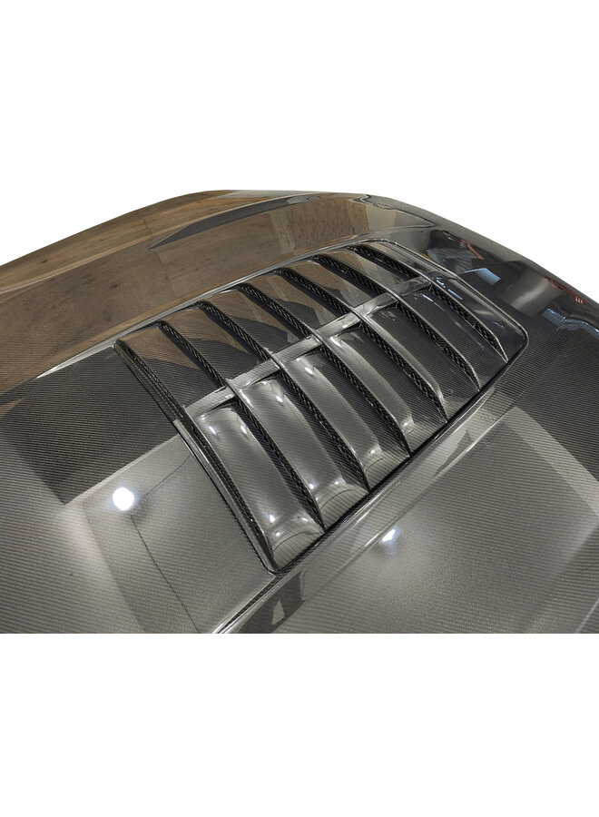 Capote in carbonio stile Shelby Ford Mustang