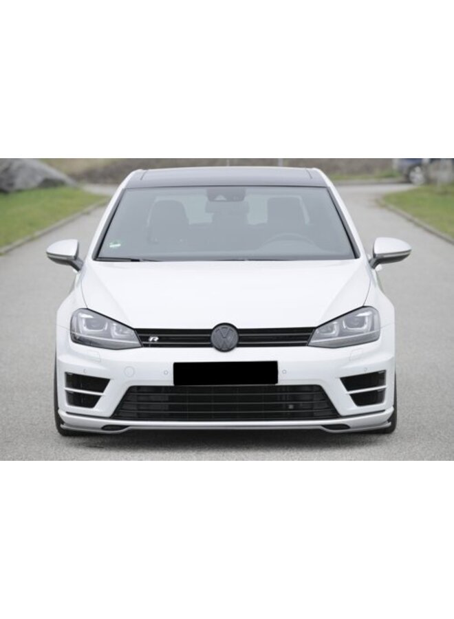 Carbon front lip splitter Volkswagen Golf 7 R