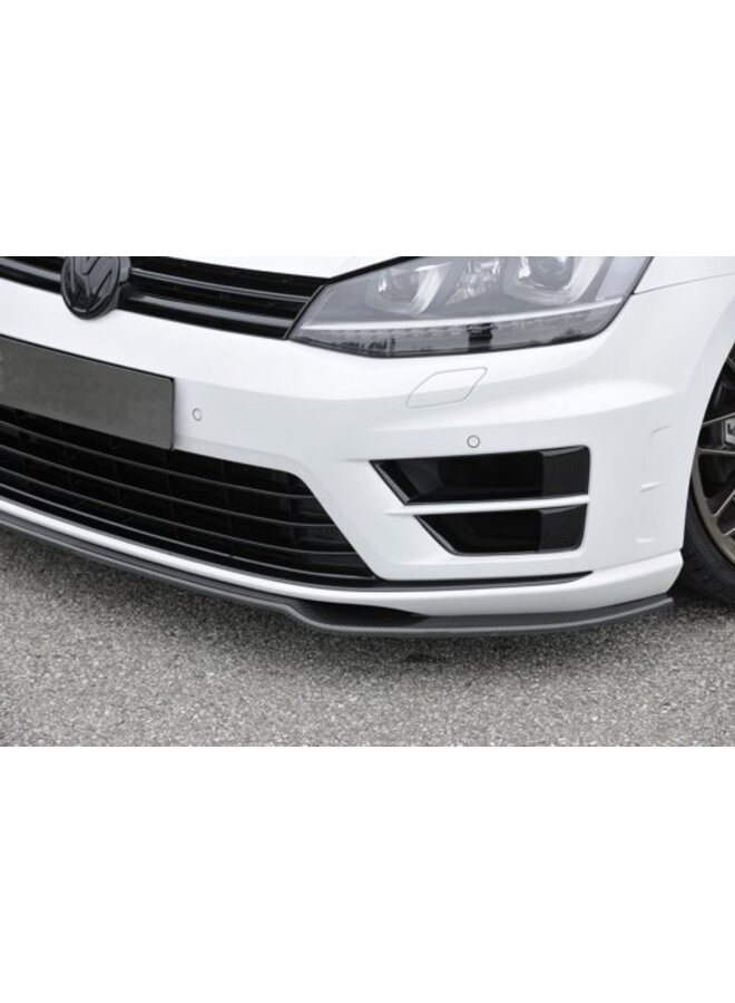 Carbon front lip splitter Volkswagen Golf 7 R