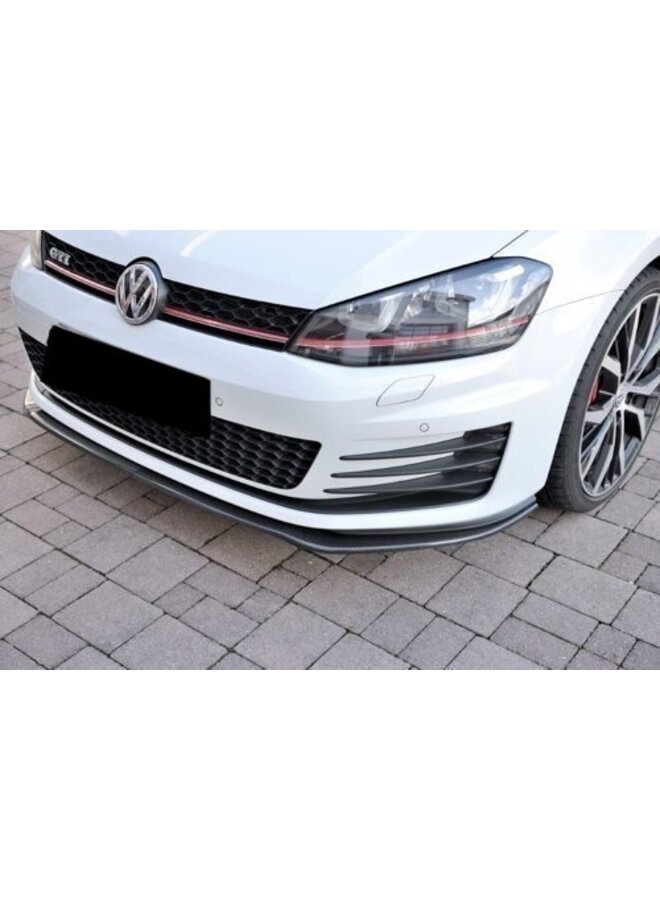 Carbon front lip splitter Volkswagen Golf 7 GTI GTD