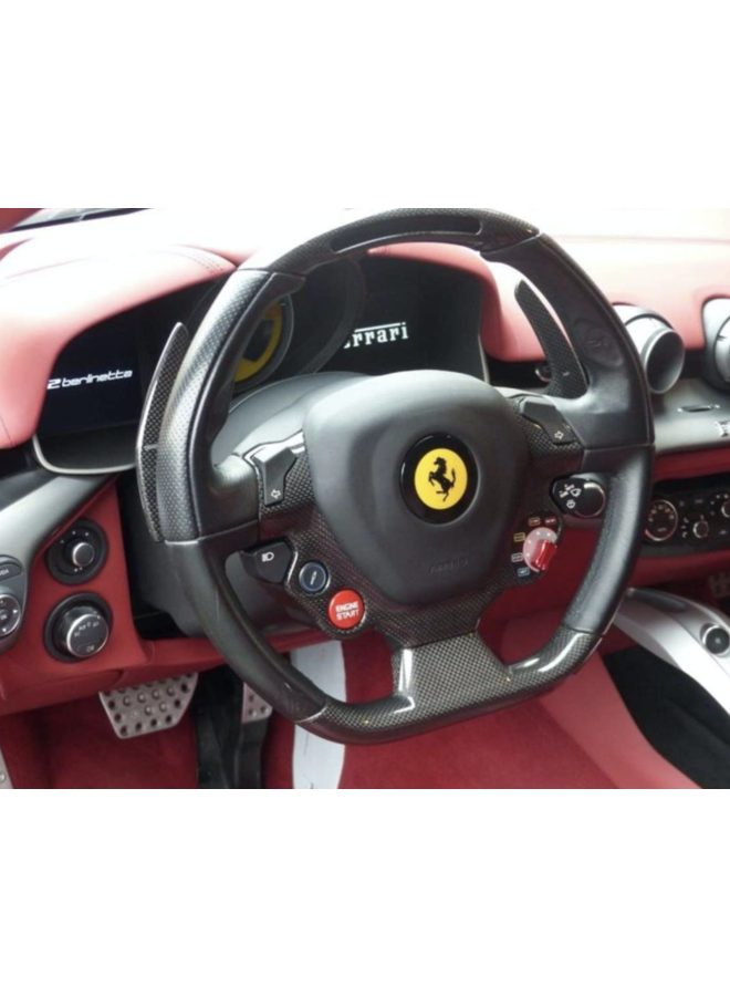 Palettes de changement de vitesse carbone Ferrari 458 & F12