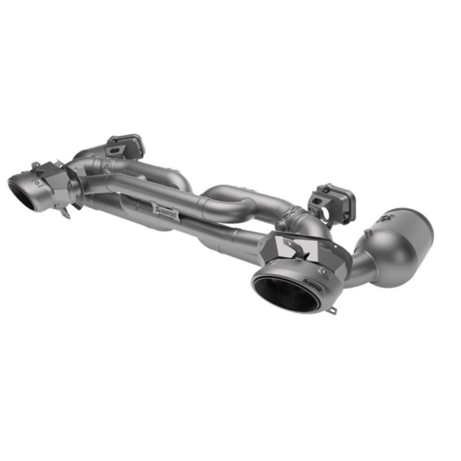 Pot d'échappement Akrapovic titane Porsche 991 992 Turbo S