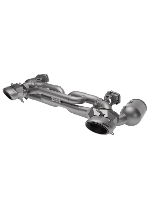 Akrapovic titanium exhaust Porsche 991 992 Turbo S