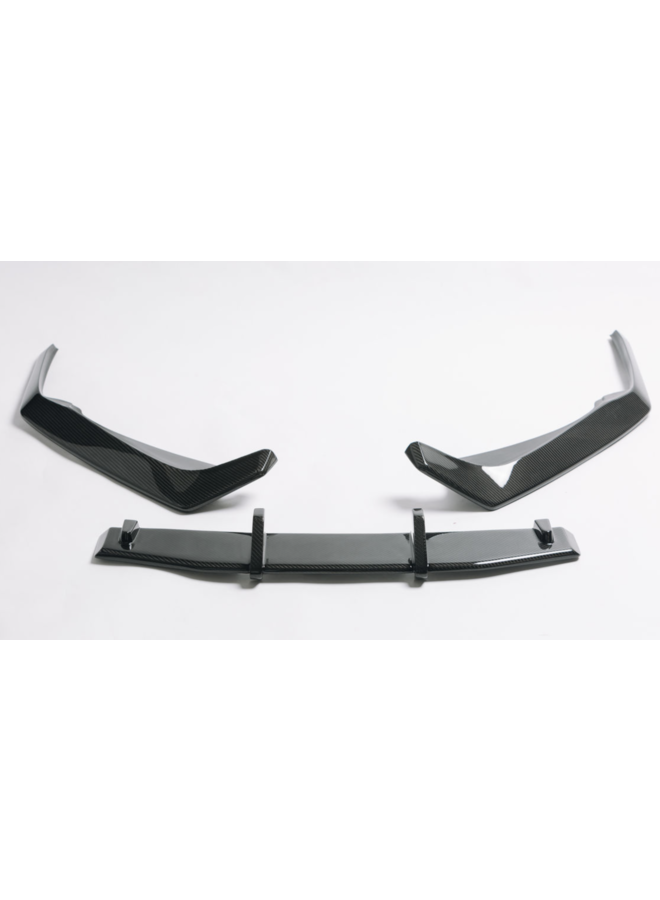 Divisor de labio delantero de carbono Audi RS6 C8