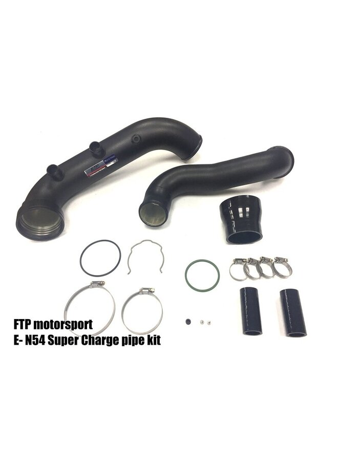 FTP E8X E9X N54 Super Charge Pipe Set (135i 335i 1M)