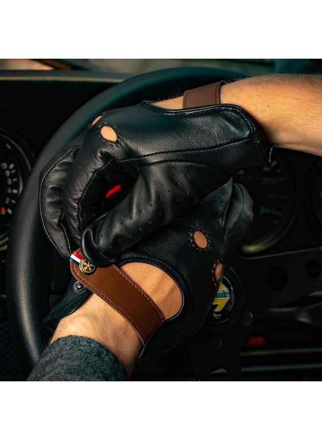 Night Driver Roadr Leder-Fahrerhandschuhe