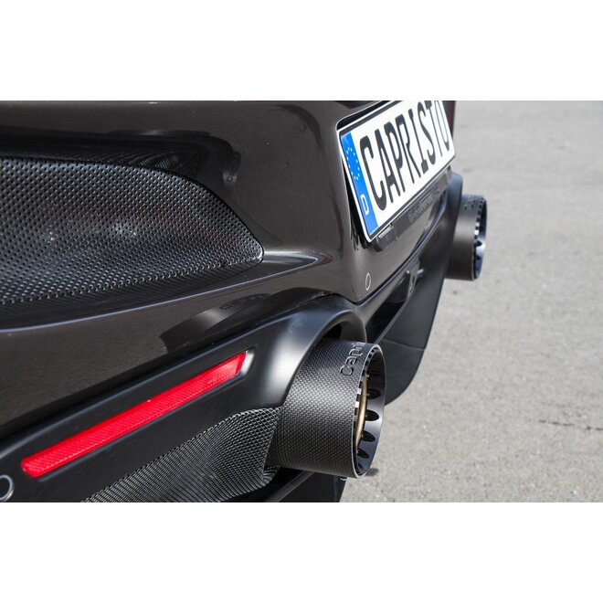 Ferrari F8 Tributo Capristo Carbon End Tips