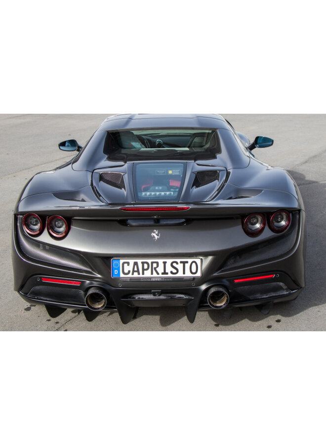 Ferrari F8 Tributo Capristo Carbon Fiber Tailgate