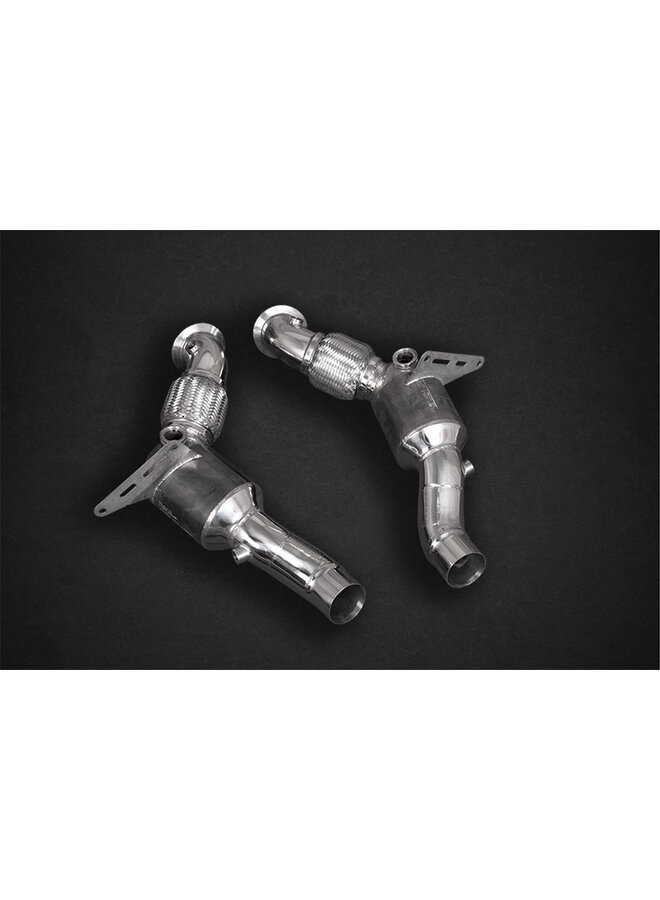 Catalizzatore di scarico sportivo Ferrari F8 Tributo Capristo