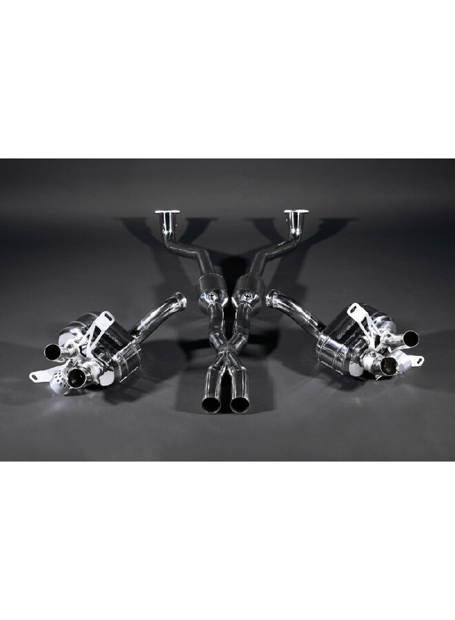 Impianto di scarico Ferrari California Capristo Catalizzatore sportivo con tubo a X