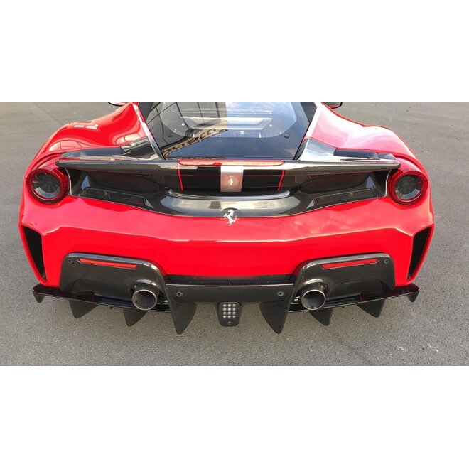 Ferrari 488 Pista Capristo Carbon Fiber Achtervleugel