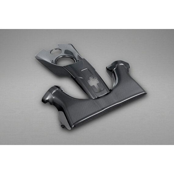 Plaque moteur en fibre de carbone Ferrari 488 Pista Capristo