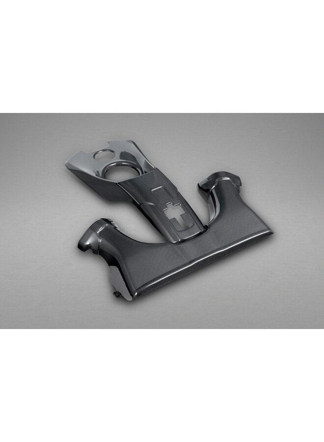 Piastra motore Ferrari 488 Pista Capristo in fibra di carbonio