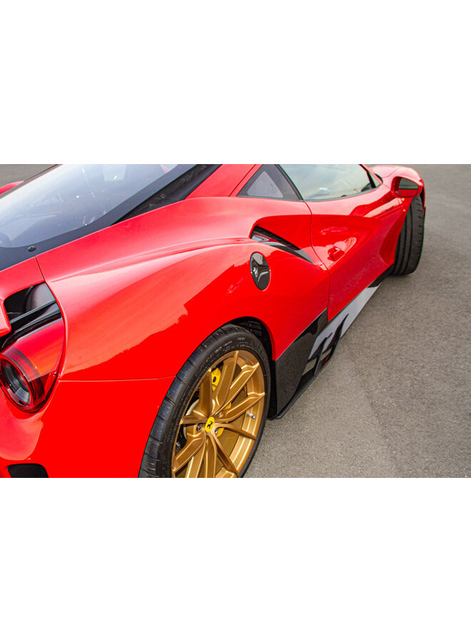 Ferrari 488 Pista Capristo Carbonfaser-Seitenschweller