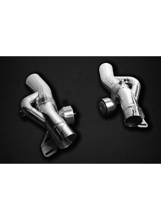 Ferrari 488 Pista Capristo Sports exhaust system with valves incl. remote control