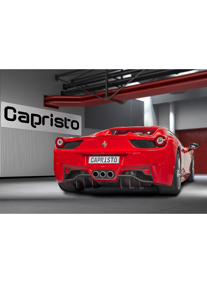 Ferrari 458 Italia/Spider Capristo Carbon Fiber Diffuser