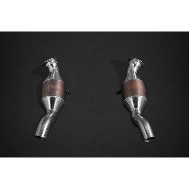 Ferrari 458 Italia/Spider Capristo Pot d'échappement sport ensemble de catalyseurs