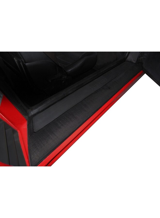 Umbrales de puerta de fibra de carbono Ferrari F355 Capristo