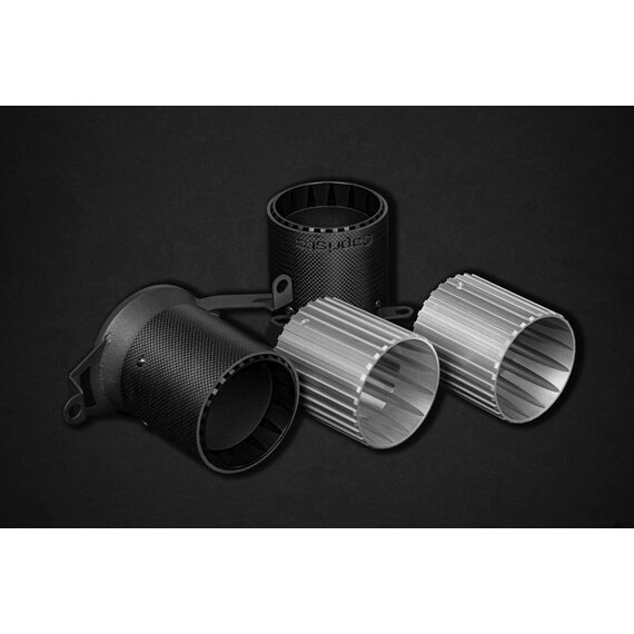 Lamborghini Aventador SVJ Capristo Carbon Fiber end pieces