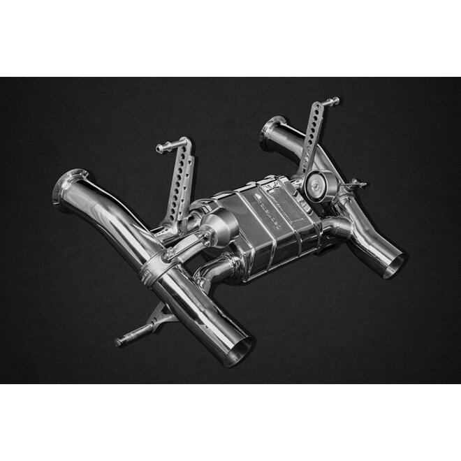 Lamborghini Aventador SVJ Capristo Sport Exhaust system with valves