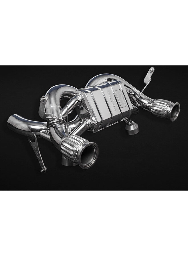 Système d'échappement Lamborghini Huracan Performante/EVO Capristo Sport avec valves et tuyau en X