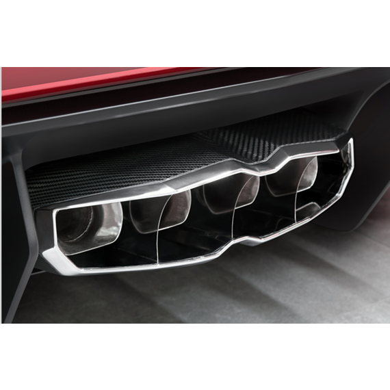 Lamborghini Aventador LP700 Capristo Sport Sistema de escape com válvulas, incluindo ponteiras de escape em fibra de carbono