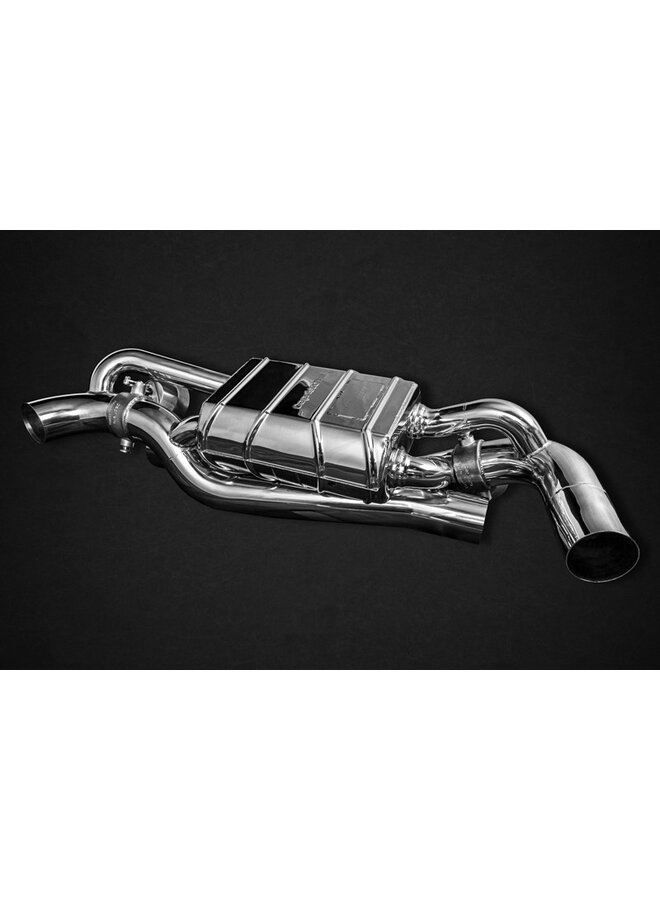 Porsche 992 Turbo / Turbo S Capristo Sport Exhaust system with valves and remote control