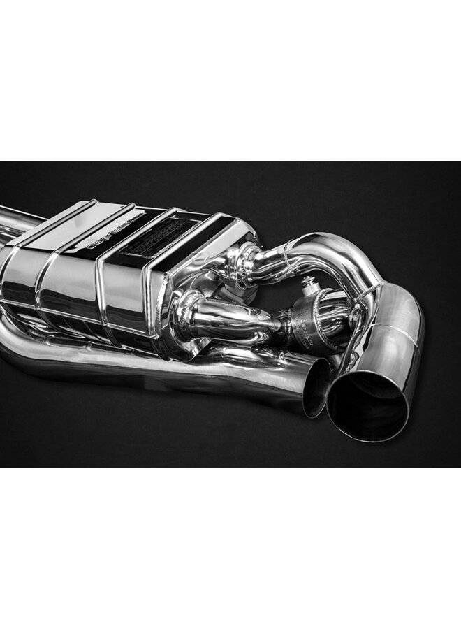 Porsche 992 Carrera S / 4S Capristo Sport Exhaust system with valves and remote control