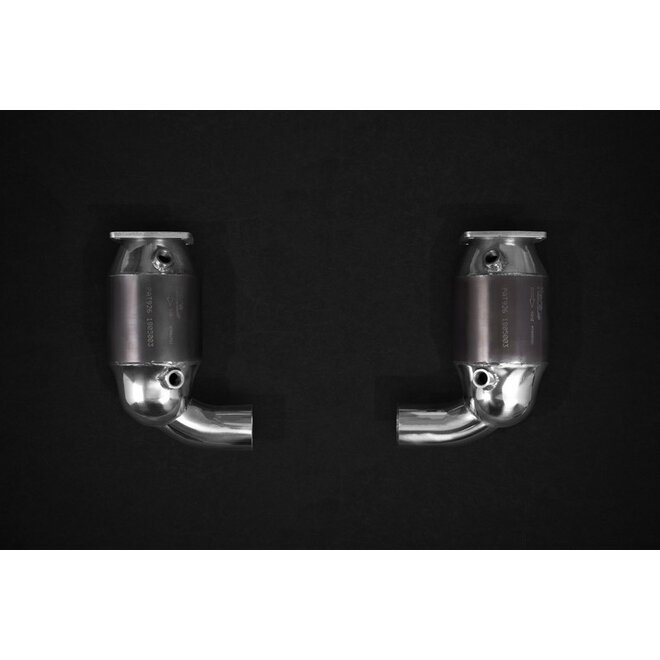 Porsche 991.1 / 991.2 Turbo / Turbo S Capristo Sport Exhaust catalysts