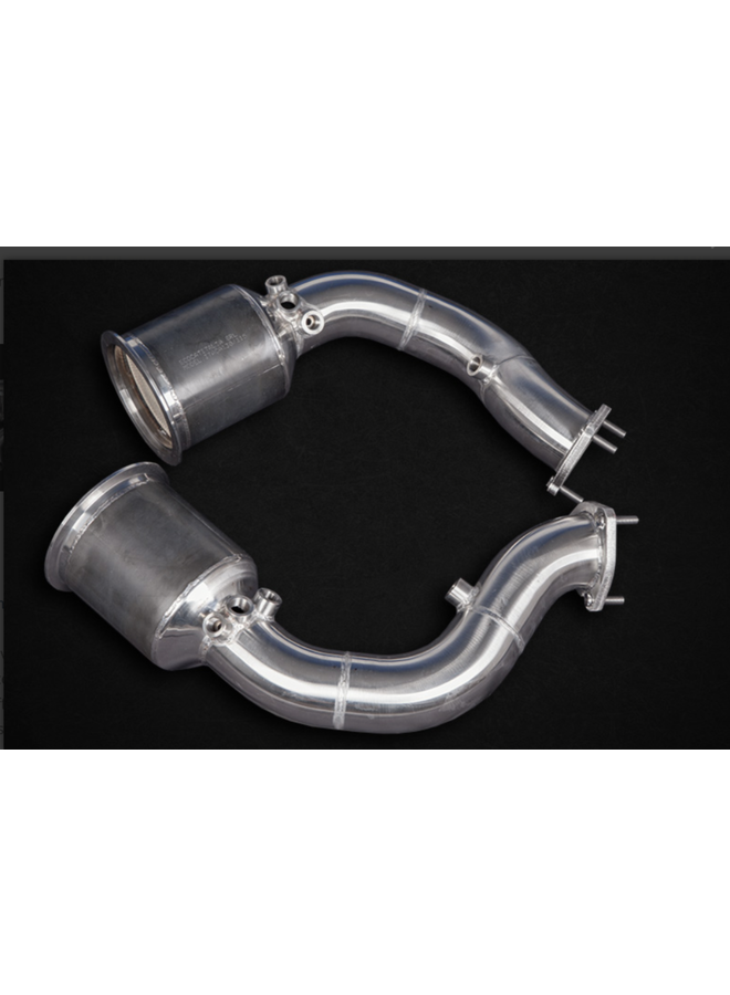 Audi RSQ8 Capristo Sport Uitlaat Downpipes