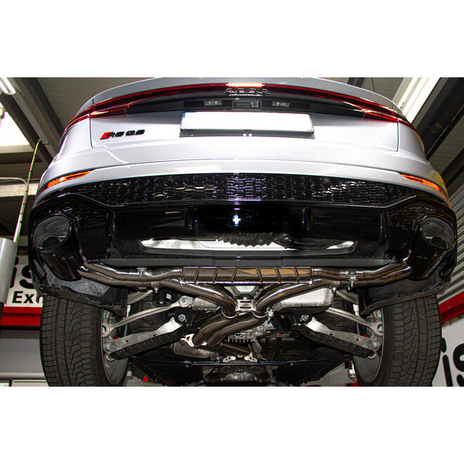 Audi RSQ8 valved sports exhaust