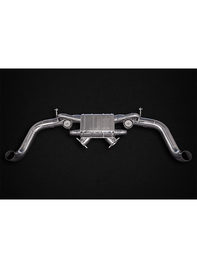 Audi R8 V10 4S PA Capristo Exhaust system with valves