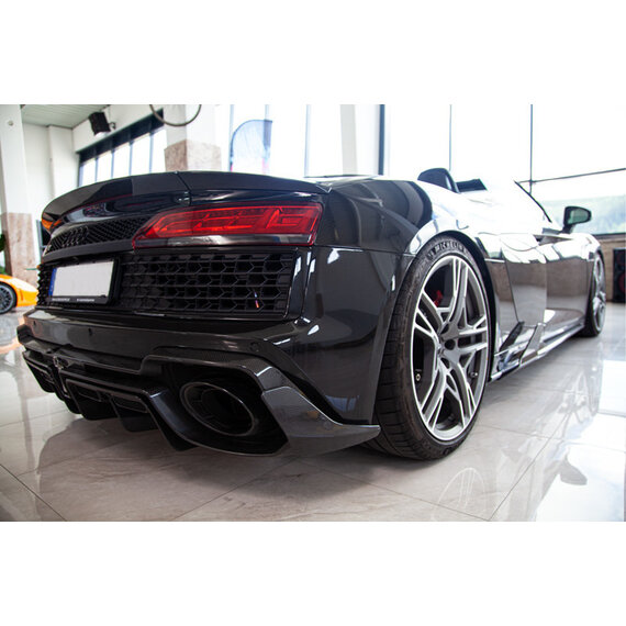 Difusor trasero Audi R8 V10 4S PA Capristo Fibra de Carbono (mate satinado)